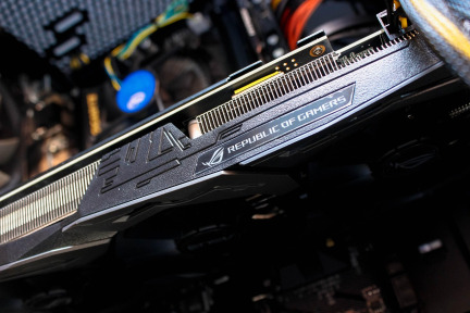 graphics card closeup